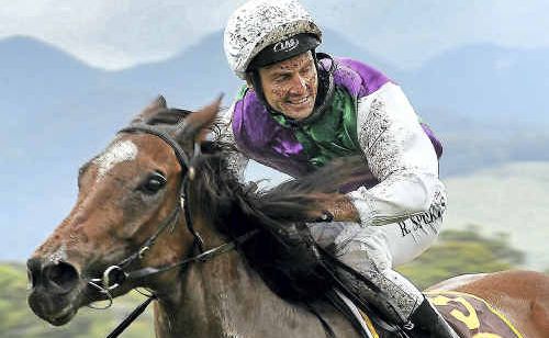Senior jockey Raymond Spokes hops off Sticky Toffee today so trainer Brett Bellamy can utilise the allowance of apprentice rider Brad Wallace. Senior jockey Raymond Spokes hops off Sticky Toffee today so trainer Brett Bellamy can utilise the allowance of apprentice rider Brad Wallace.